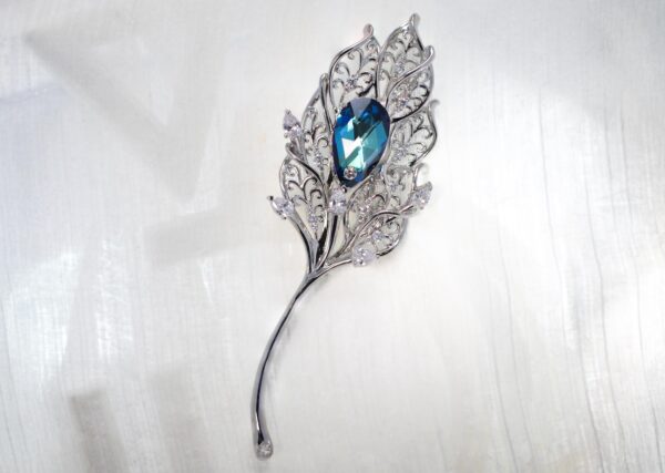Phoenix Feather Brooch