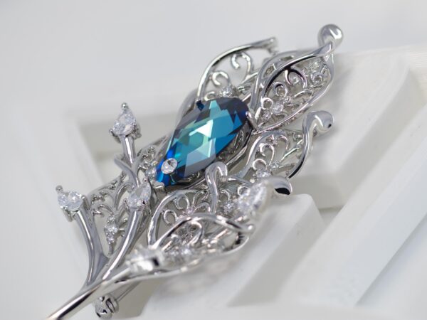 Phoenix Feather Brooch