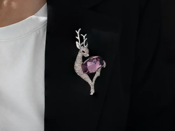 Reindeer Brooch